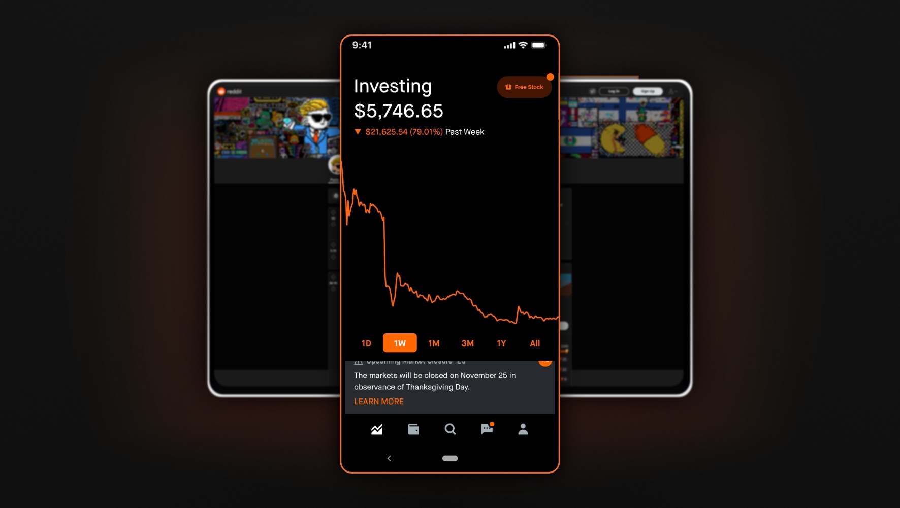 Investing screenshot